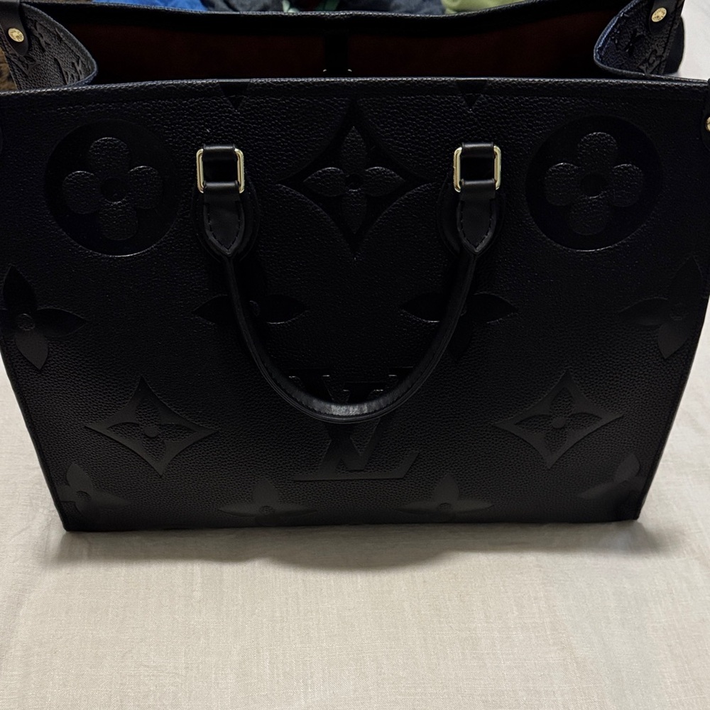 Black Designer Tote Bag